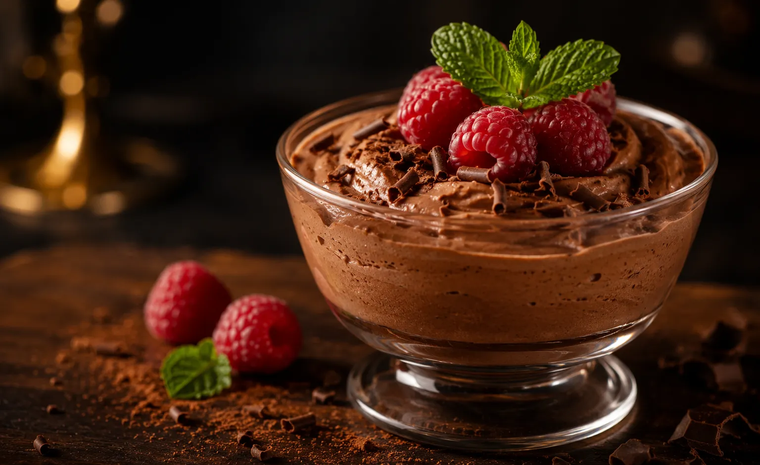 Chocolate Mousse — Light as air, rich as sin — the ultimate French chocolate dessert