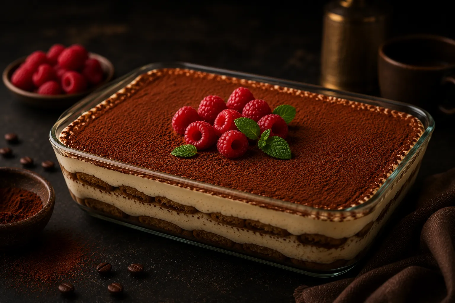 Tiramisu — Italy's most beloved dessert — no baking, no eggs, no stress