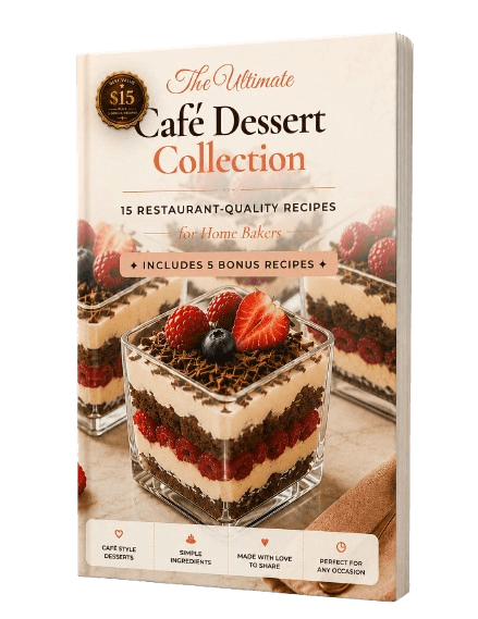 The Ultimate Café Dessert Collection — café dessert recipe ebook cover